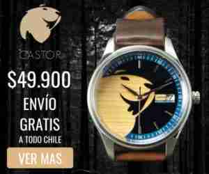 Relojes de madera Castor